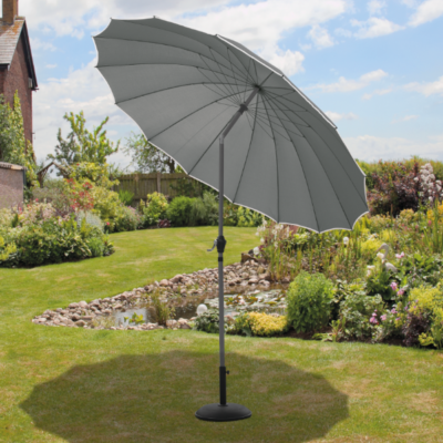 2.7m Shanghai Parasol Grey