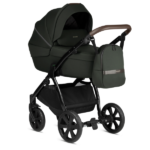 Luno All Trails Forest Green Pram with Nursery Bag