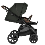 Luno All Trails Forest Green Stroller Reclined