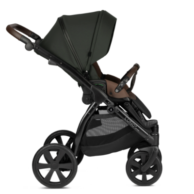 Luno All Trails Forest Green Stroller Side Profile