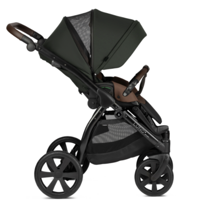 Luno All Trails Forest Green Stroller Vented Hood