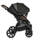 Luno All Trails Forest Green Stroller Vented Hood Extended