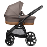 Sole Go Dark Brown Pram Side Profile