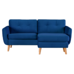 Lennon Reversible Chaise Sofa Dark Blue