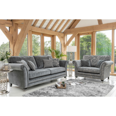 Lowry 3 Seater Sofa + Snuggler