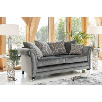 Lowy 3 Seat Sofa Pillow Back