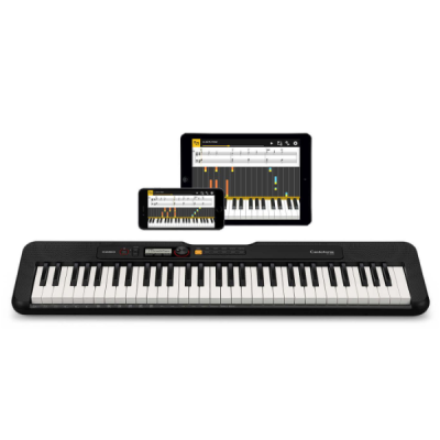 Casio CTS200 Keyboard Showing Chordana App