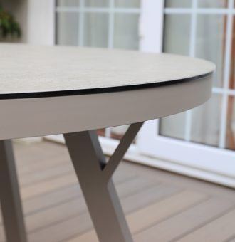 Sofia 4 Seater Round Set Table Detail