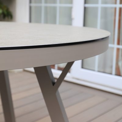 Sofia 4 Seater Round Set Table Detail