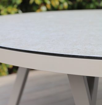 Sofia 6 Seater Round Set Table Detail